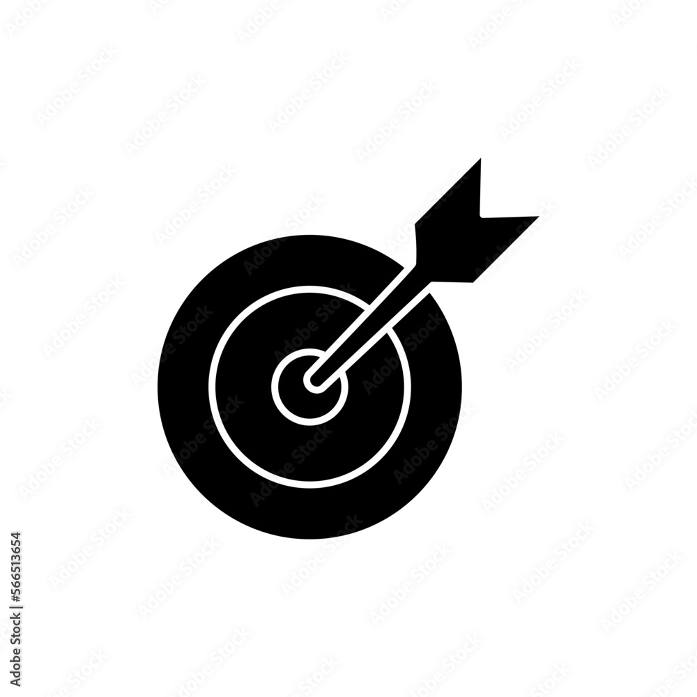 Target icon vector logo design template Target icon vector logo design template