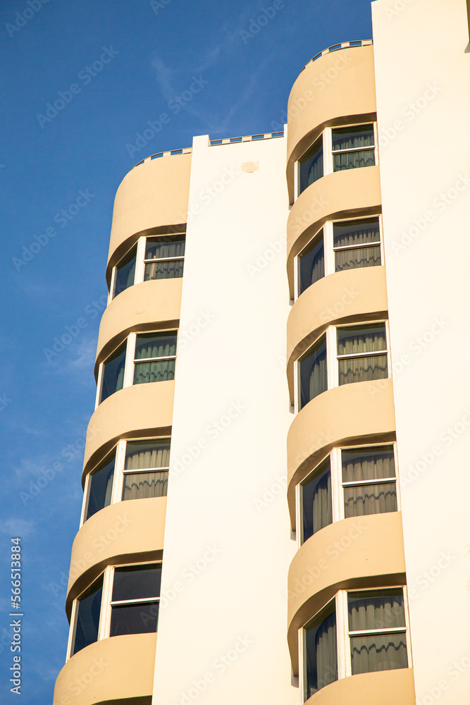 Art Deco and retro buildings of Miami, Florida	