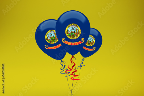 Idaho Flag Balloons