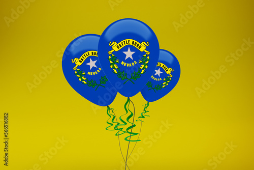 Nevada Flag Balloons