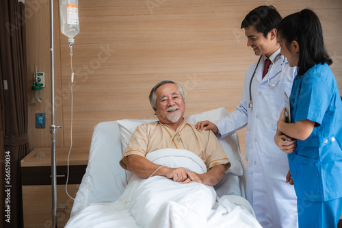 Asian elderly senior male d...