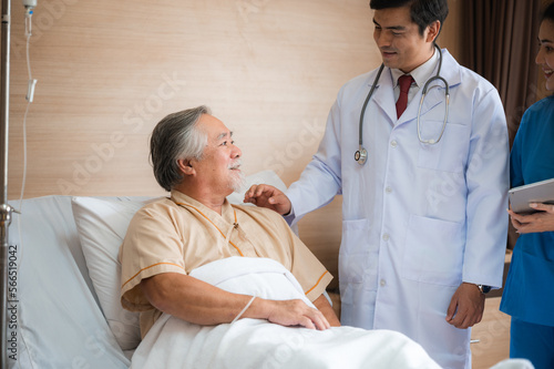 Asian elderly senior male d...