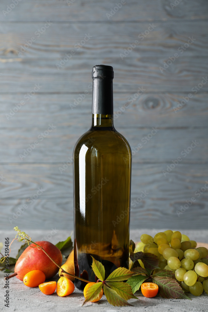 Obraz premium The concept of a delicious alcoholic drink - wine