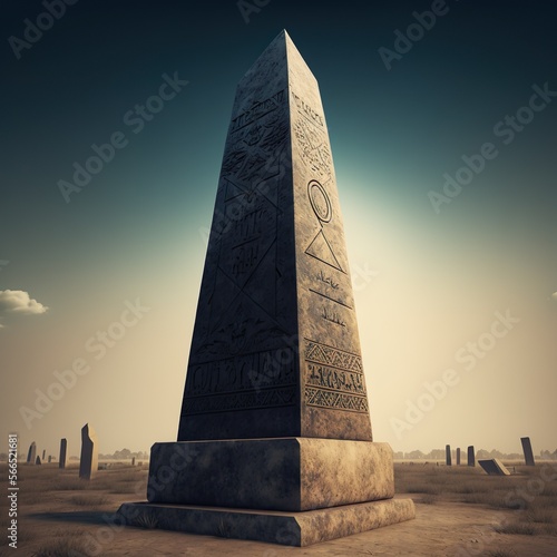Egyptian obelisks symbols