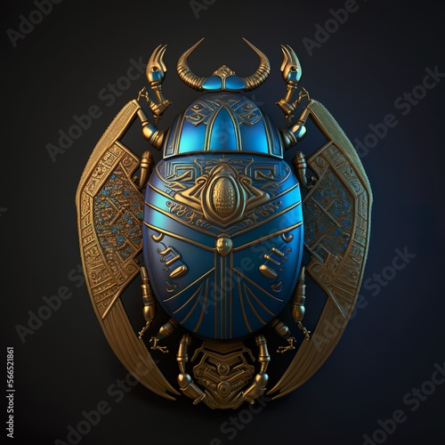 Egyptian symbol of a scarab