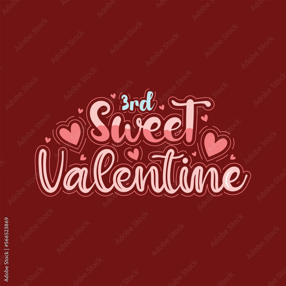 3rd sweet Valentine design with amazing color.

