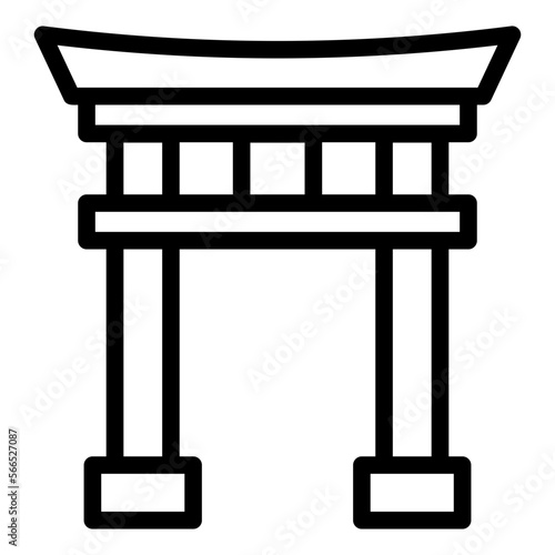 torii line icon