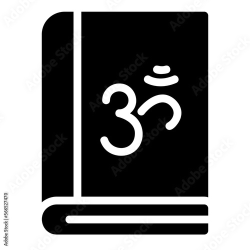 vedas glyph icon