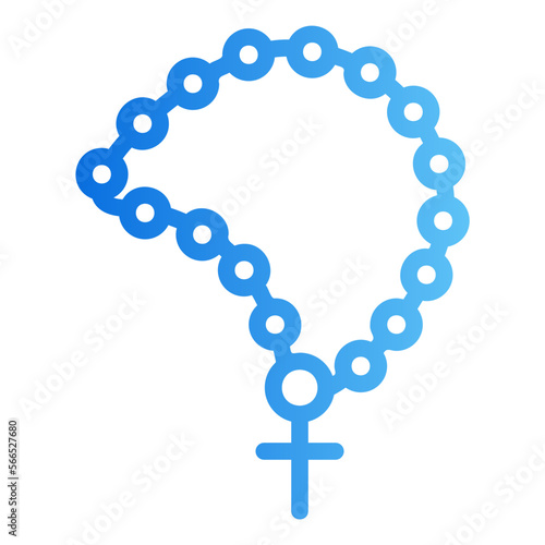 rosary gradient icon