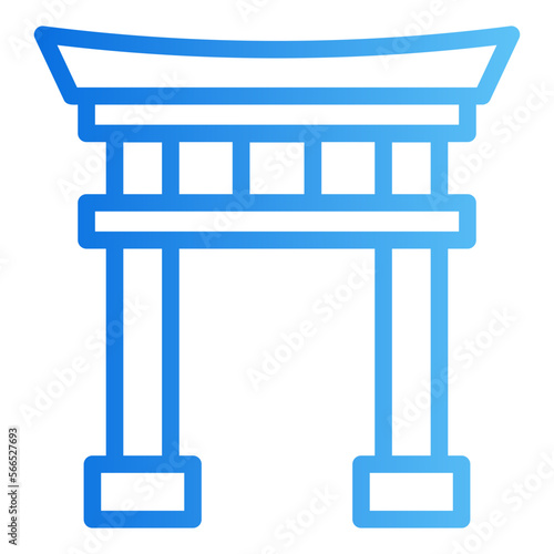 torii gradient icon