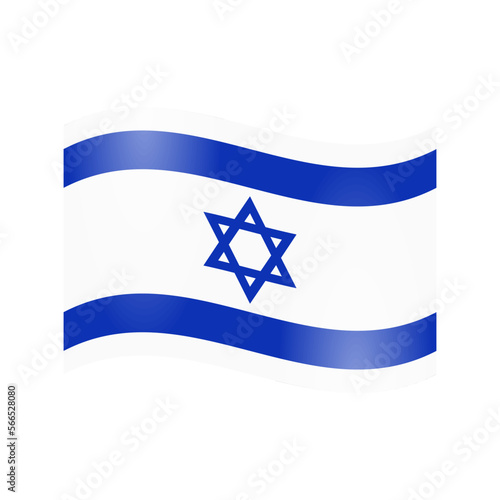 State flag of the Republic of Israel