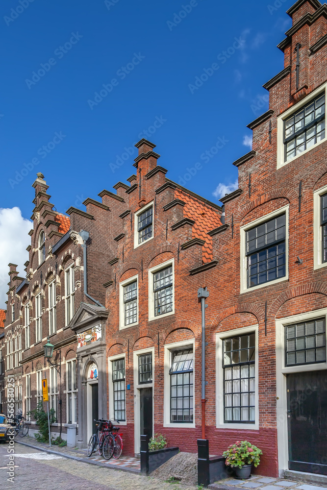 Street in Haarlem, Netherlands