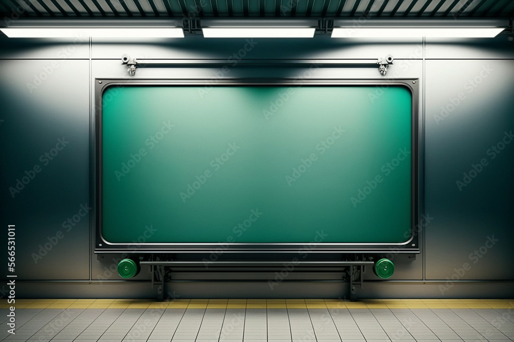 ภาพประกอบสต็อก Light box screen with white blank space for