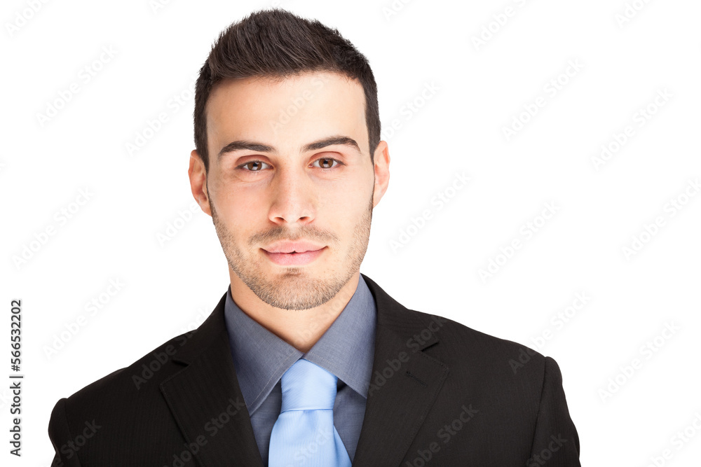 Simple businessman portrait Simple businessman portrait