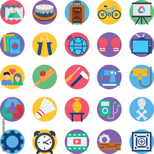Hobby icons set, collection of Hobby icons, Hobby icons pack, activity icons set, Hobbies vector icons, activities vector icons, gaming icons set, hobby hons pack, hobby flat icons set 