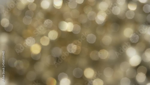 Motion graphics shows magical warm highlights.