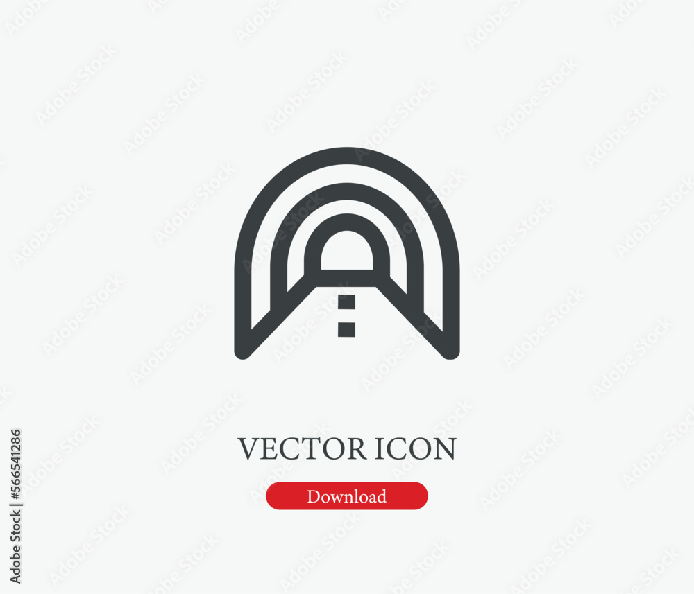 Road vector icon. Editable stroke. Symbol in Line Art Style for Design, Presentation, Website or Mobile Apps Elements, Logo. Road symbol illustration. Pixel vector graphics - Vector Road vector icon. Editable stroke. Symbol in Line Art Style for Design, Presentation, Website or Mobile Apps Elements, Logo. Road symbol illustration. Pixel vector graphics - Vector