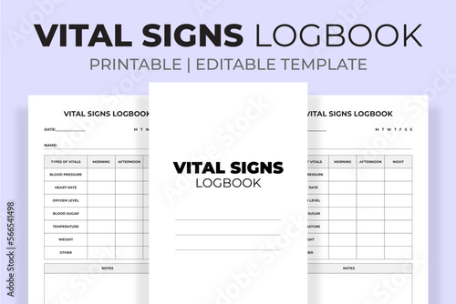 Vital Signs Logbook