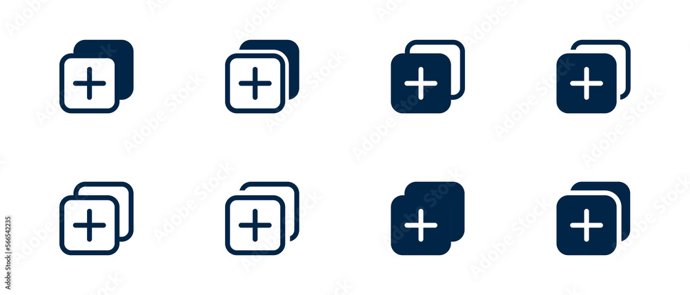 Duplicate button icon symbol vector illustration. Duplication in flat design. Duplicate button icon symbol vector illustration. Duplication in flat design.