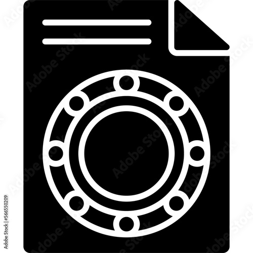Ball Bearing Icon