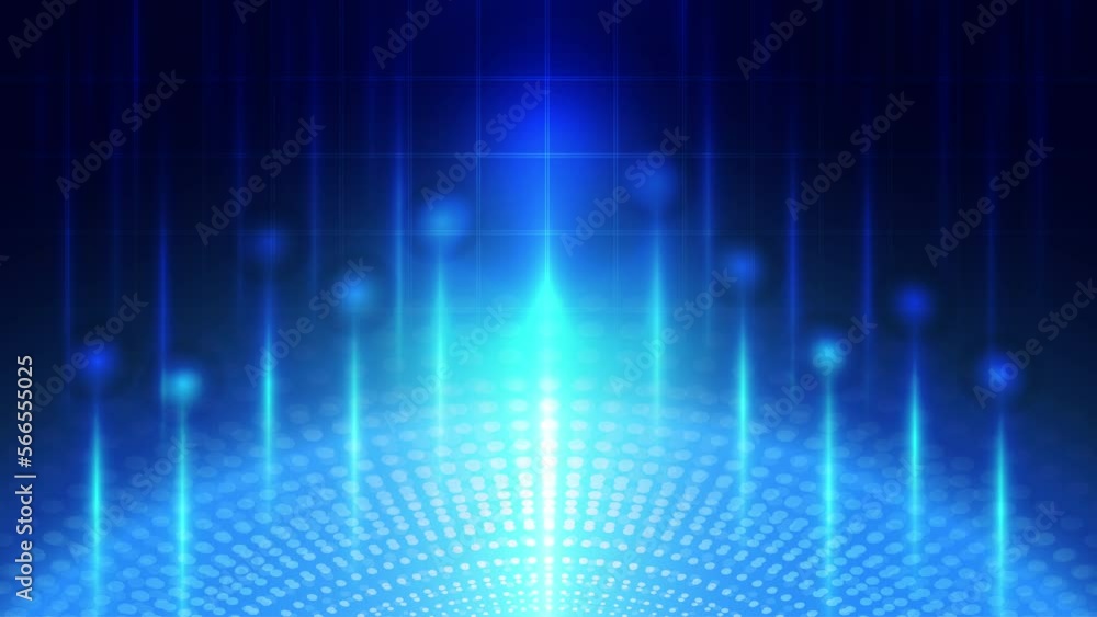Abstract creative motion glare light beam radial particle dot circle ...