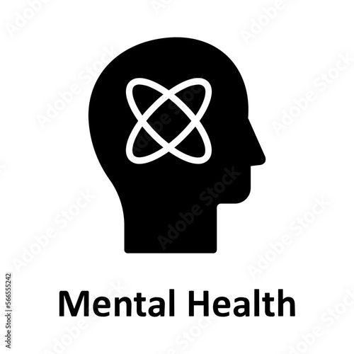 Head, mental Vector Icon

