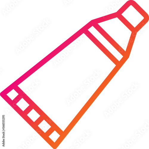 Toothpaste Vector Icon Design Illustration