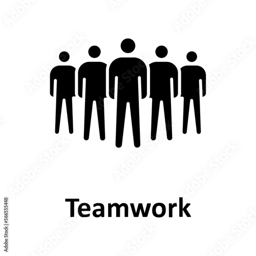 Collaboration  group Vector Icon 