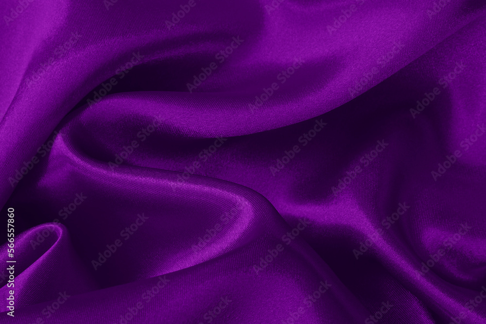 Purple fabric cloth texture for background and design art work, beautiful crumpled pattern of silk or linen. Purple fabric cloth texture for background and design art work, beautiful crumpled pattern of silk or linen.
