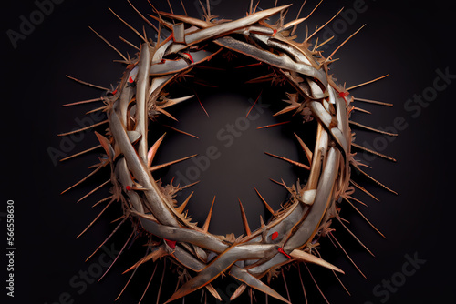 Crown of thorns and nails