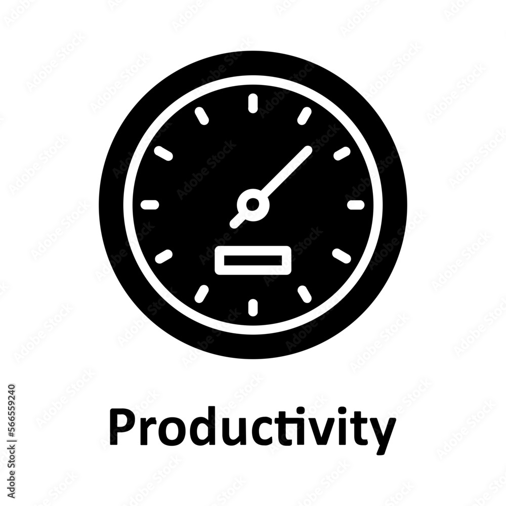 Efficiency, productivity Vector Icon
Efficiency, productivity Vector Icon