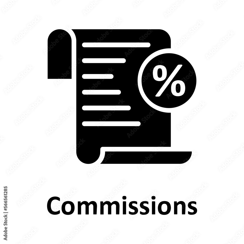 Commissions, discount Vector Icon
Commissions, discount Vector Icon