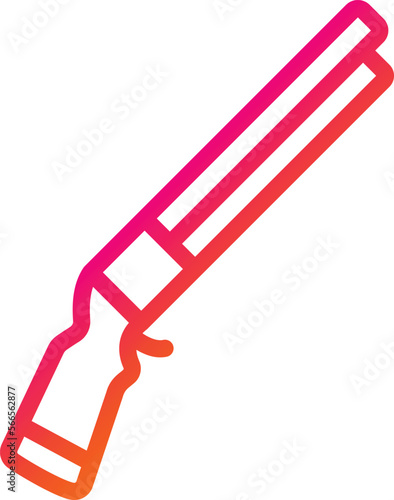 Gun Vector Icon Design Illustration