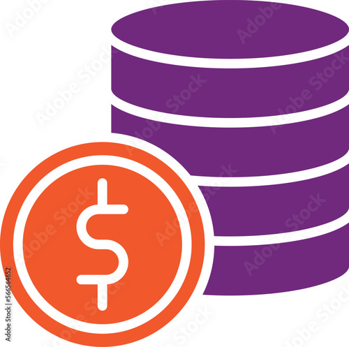 Dollar Vector Icon Design Illustration
