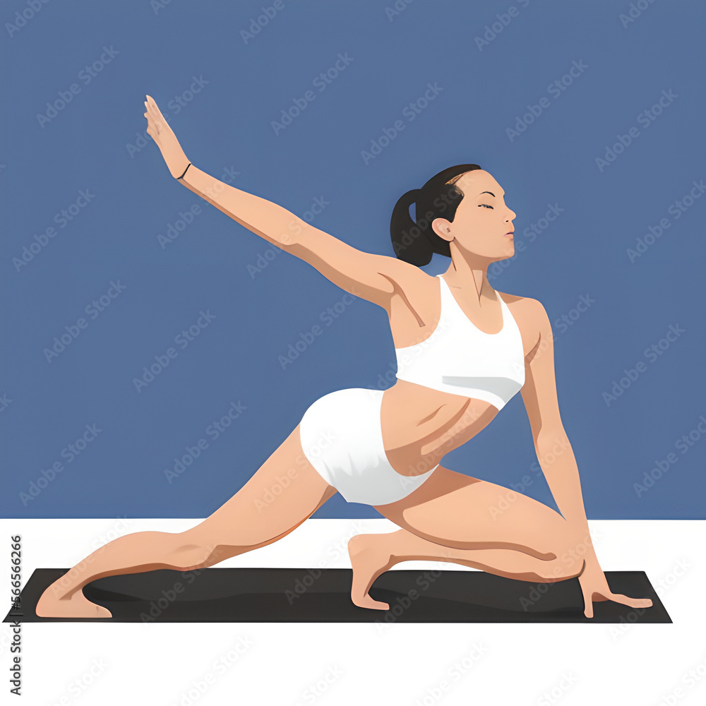 woman doing yoga exercise woman doing yoga exercise