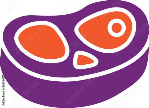 Meat Vector Icon Design Illustration