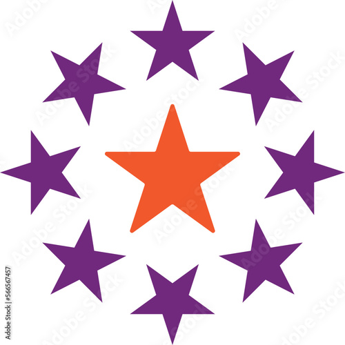 Star Vector Icon Design Illustration