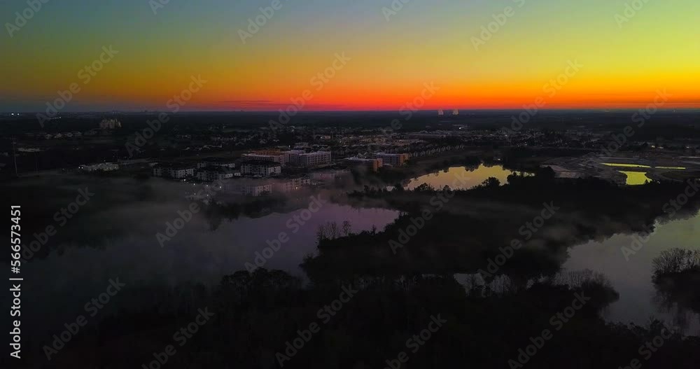 Florida's Sunrise Over the Water 4k Florida's Sunrise Over the Water 4k