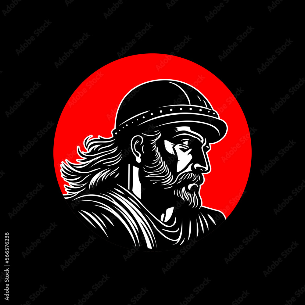 Warrior Logo Illustration