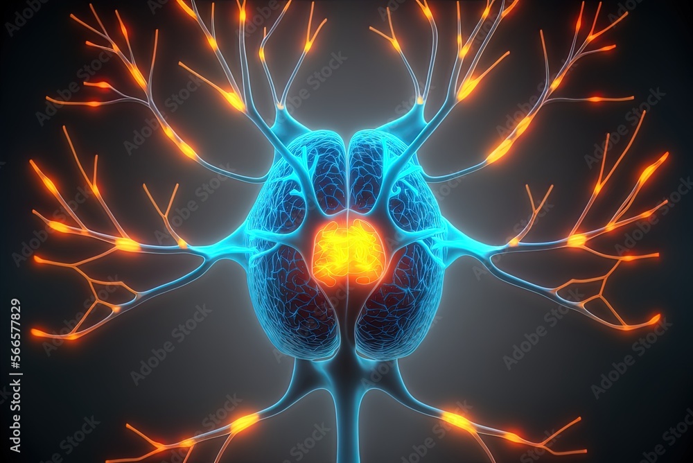 Neuronal connections and synaptic transmission in the human brain