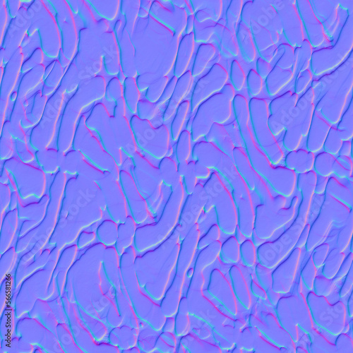 seamless pattern normal map texture, 3d rendering