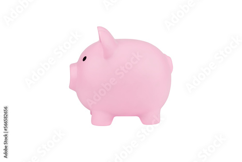 Pink piggy bank