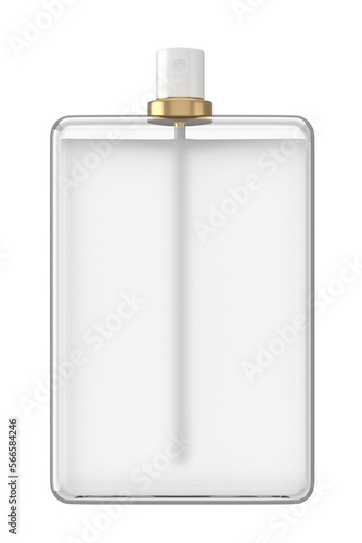 skincare glass parfume bottle mockup packaging in white gold