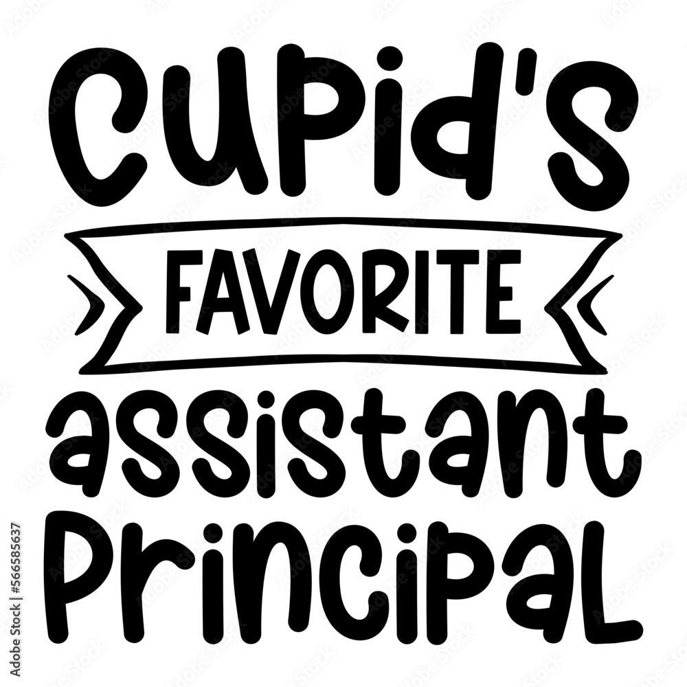 Cupid's favorite assistant Principal svg