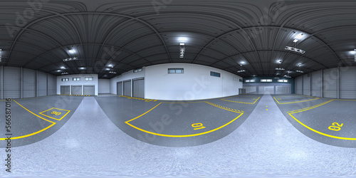 Factory Building HDRI provided as JPG