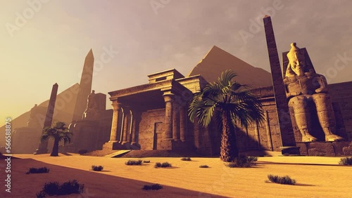 Temple complex of ancient egypt