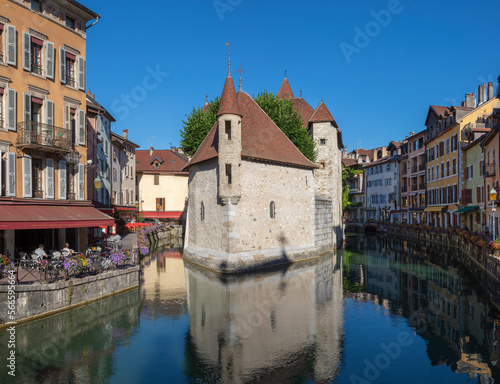 Annecy - The old town in the morning light.