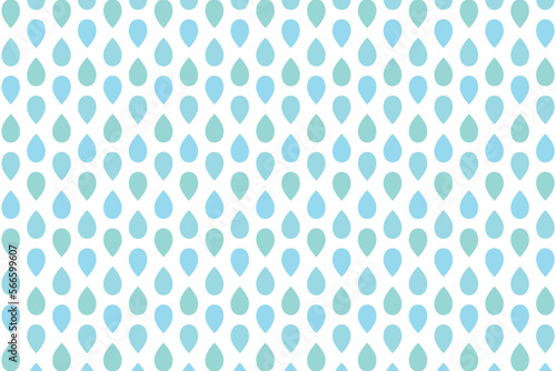 雫型の模様イラスト