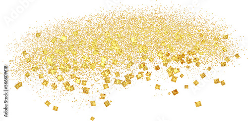 Gold glitter abstract sprinkles shiny