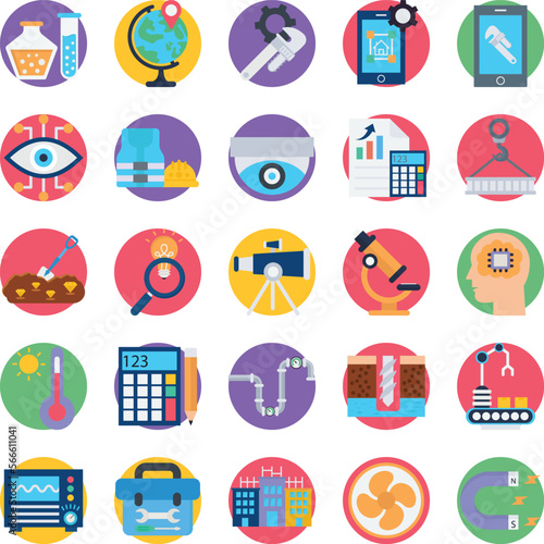 Engineering vector icons, architecture icons pack, construction vector icons, engineering icons pack, repairing icons set, icons collection of engineering, engineering flat icons set 